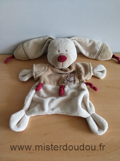 Lapin Beige marron bordeau Nicotoy