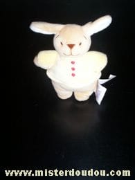 Lapin Beige chemise jaune Noukie s