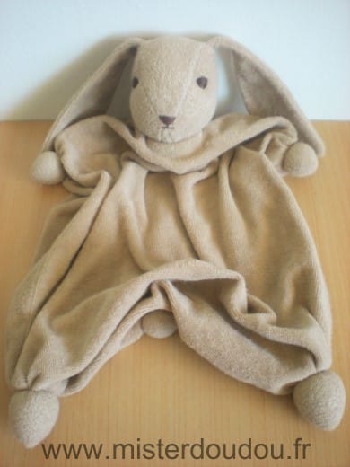 Lapin Tissus beige bio Peppa