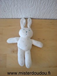 Lapin Blanc points bleus Petit bateau
