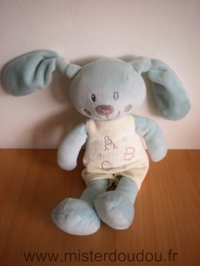 Lapin Bleu blanc abc Pommette