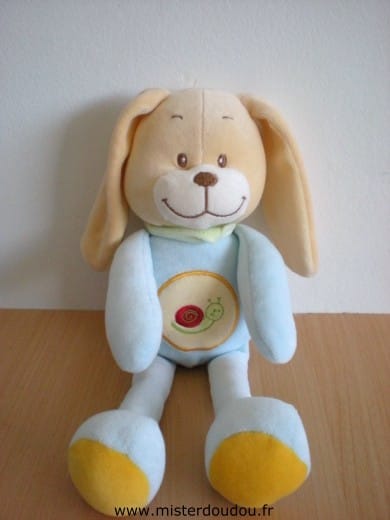 Lapin Bleu escargot rouge Tex