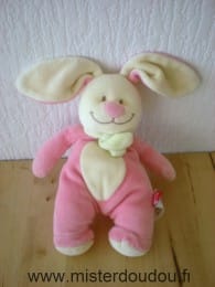 Lapin Rose jaune echarpe verte Tex
