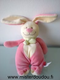 Lapin Rose jaune echarpe verte Tex