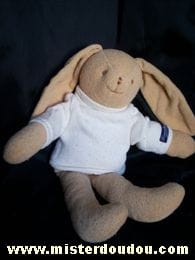 Lapin Beige pull écru Trousselier