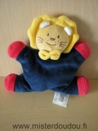 Lion Bleu marine rouge jaune Bengy