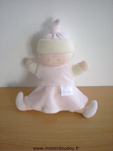 Lutin Jaune robe rose Corolle