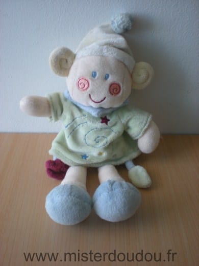 Lutin Vert motif spirale Kiabi baby