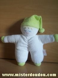 Lutin Blanc bonnet vert Lierac