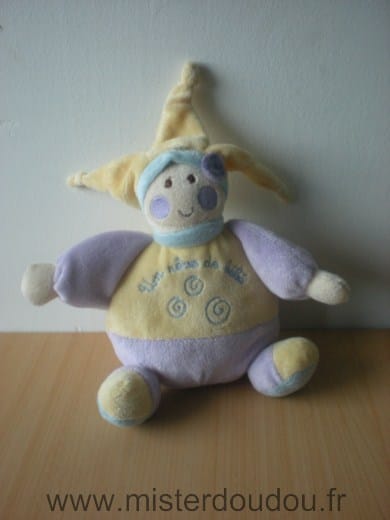 Lutin Mauve jaune Un rêve de bébé