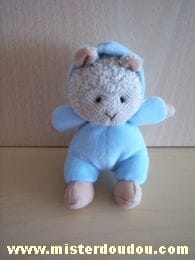 Mouton Beige habit bleu Ikéa
