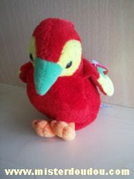 Oiseau Rouge vert jaune Gipsy