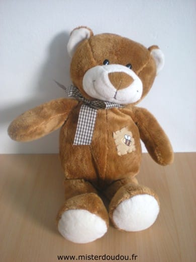 Ours Maaron avec motif abeille Marque Inconnue