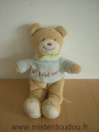 Ours Bebe ours tshirt bleu Amtoys