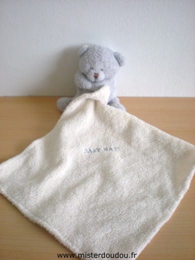 Ours Gris mouchoir beige Baby nat