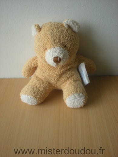 Ours Beige en tissus eponge Comptine