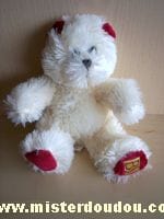 Ours Ecru rouge Daktari