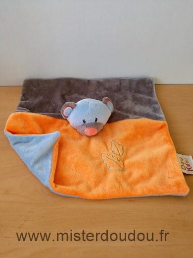Ours Orange marron bleu Doukidou