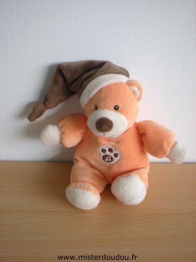 Ours Orange bonnet marron Gipsy