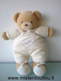Ours Beige avec feuille Kaloo