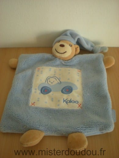 Ours Bleu plume voiture Kaloo
