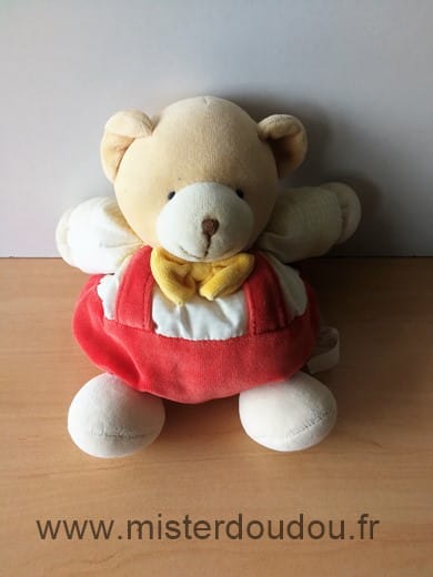Ours Rouge jaune Kissy