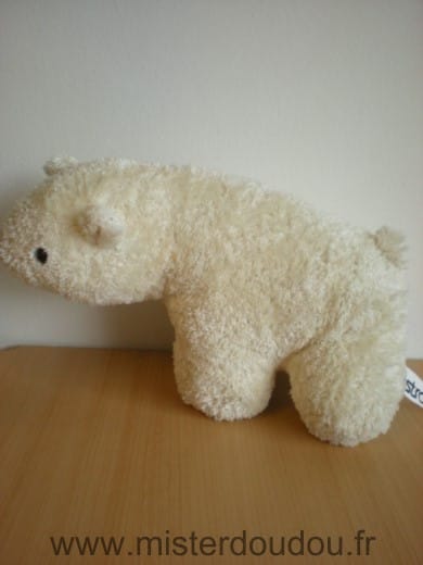 Ours Ours polaire ecru Lestra
