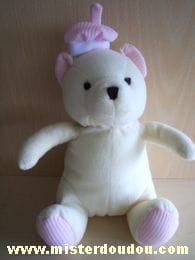 Ours Ecru rose Marque Inconnue
