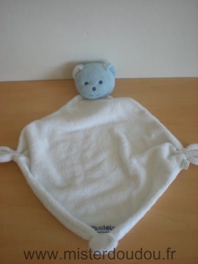 Ours Blanc bleu Mustela