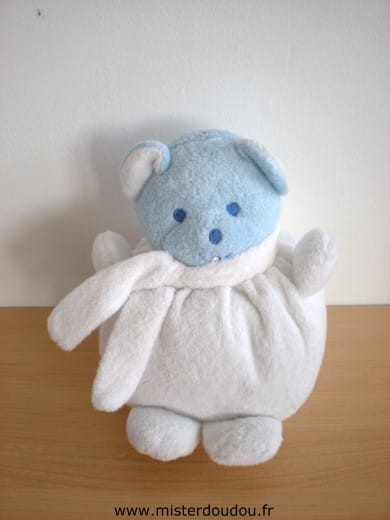 Ours Blanc bleu Mustela