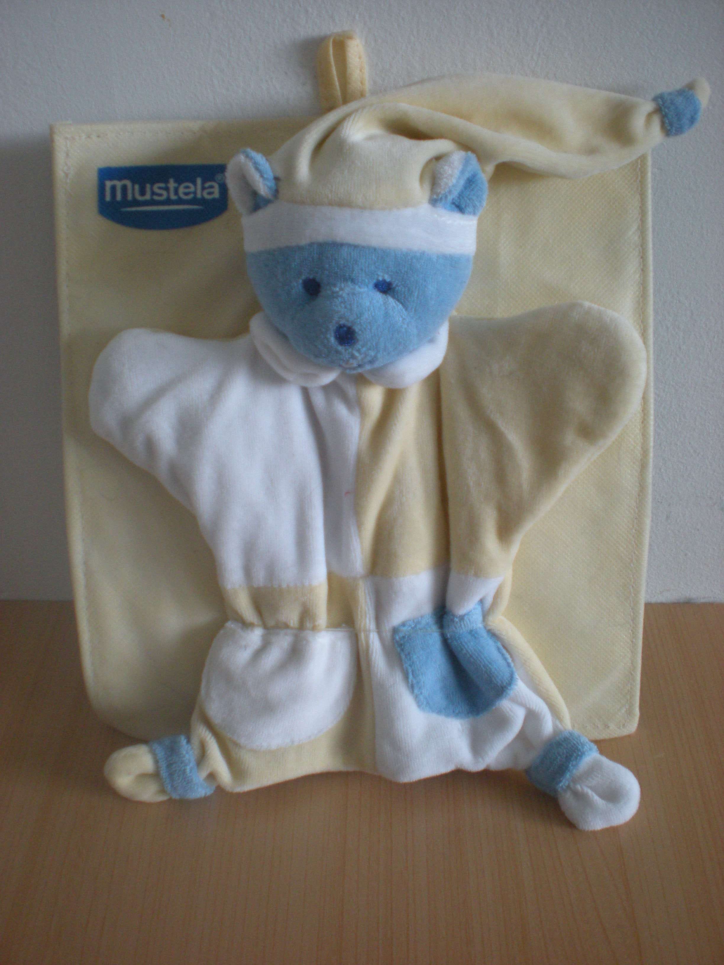Ours Bleu blanc jaune Mustela