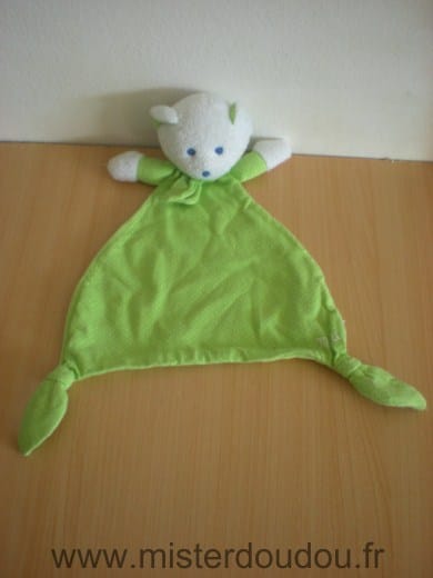 Ours Vert blanc Mustela