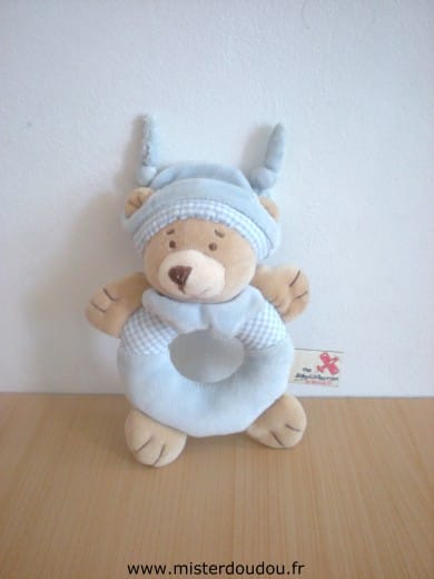 Ours Beige bleu Nicotoy