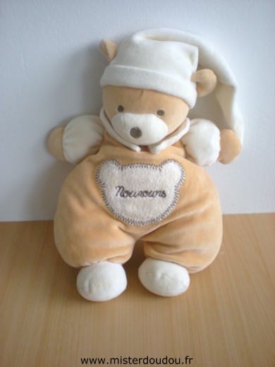 Ours Beige ecru nounours Nounours