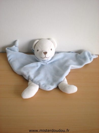 Ours Bleu blanc Nounours