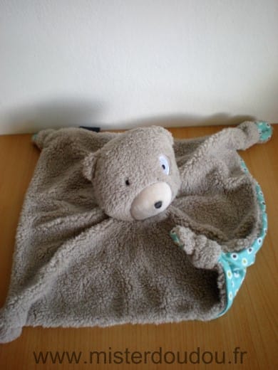 Ours Beige gris bleu turquoise Orchestra