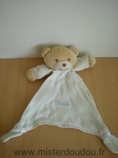 Ours Blanc bras tricot blanc Takinou