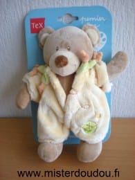 Ours Beige habit jaune Tex