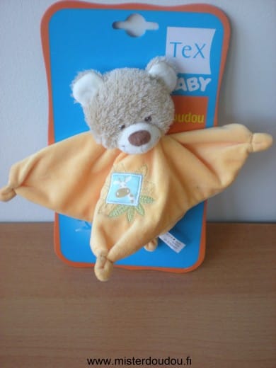Ours Jaune motif girafe Tex