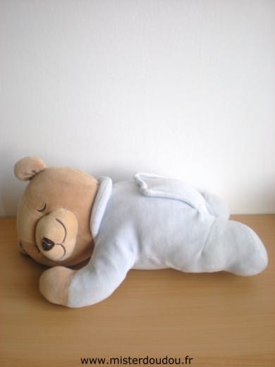 Ours Bleu Tummy sleep