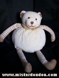 Ours Marron-ecru Wikita
