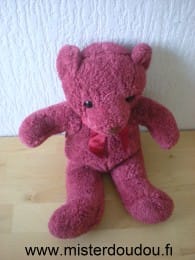 Ours Bordeau Marque Inconnue
