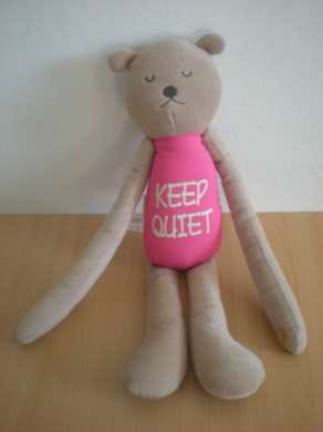 Ours Rose beige Marque Inconnue