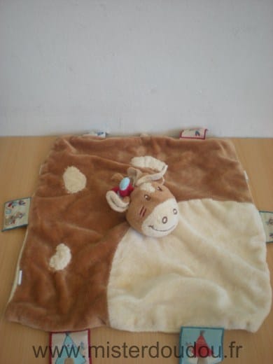 Poney Pinto beige marron Noukie s