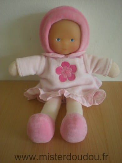 Poupée Rose rose fleur rose Corolle