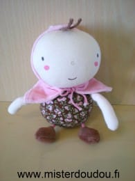 Poupée Rose marron Du pareil au même