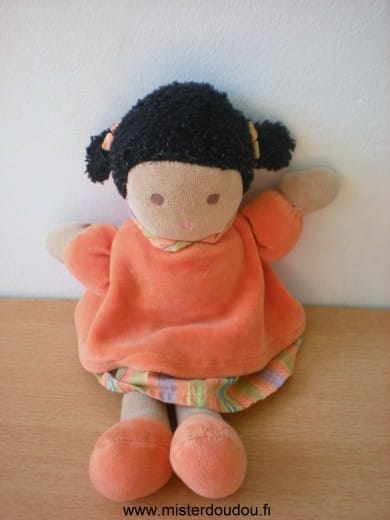 Poupée Orange Nounours