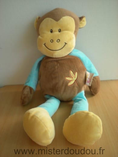 Singe Marron bleu Doukidou