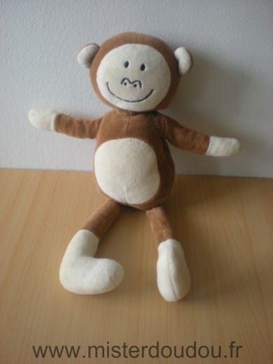 Singe Marron beige Marque Inconnue