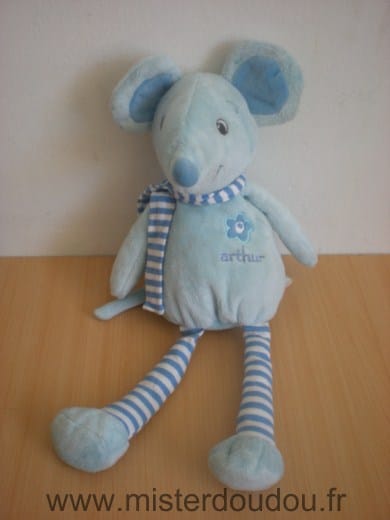 Souris Arthur bleu Arthur et lola